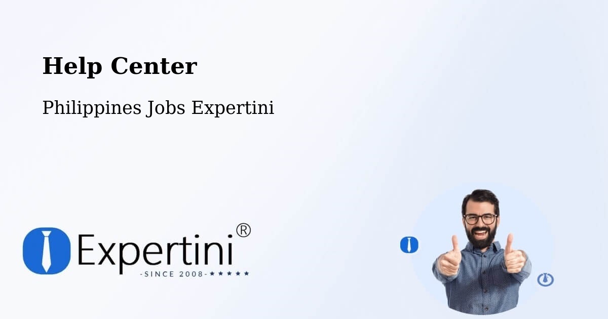 Help Center – Parioc Segundo - Philippines Jobs Expertini
