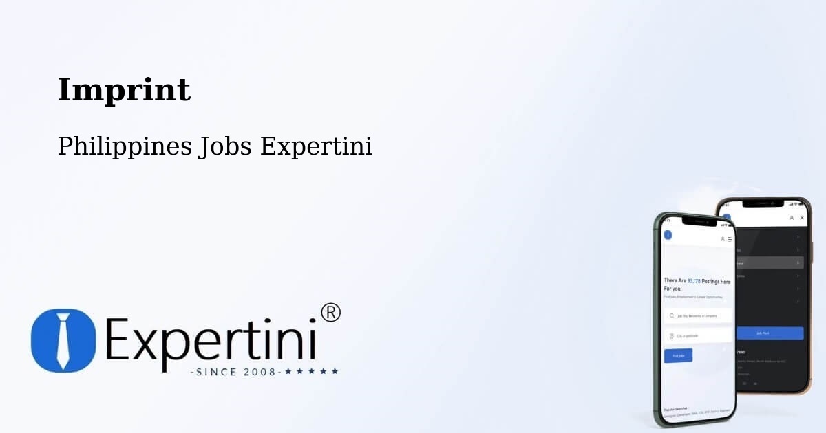 Imprint – Parioc Segundo - Philippines Jobs Expertini